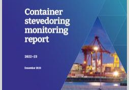 ACCC container-stevedoring-monitoring-report-2022-23-cover