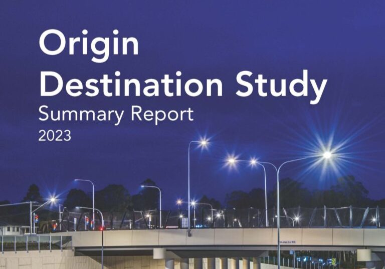 Port of Brisbane OD Study Summary Report 2023 - Front Cover